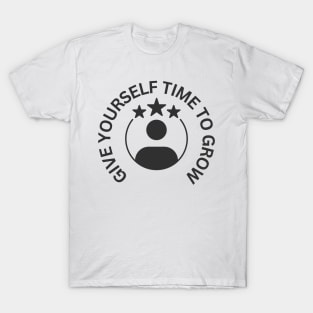 Give yourself time to grow black - Classic Vintage Summer T-Shirt